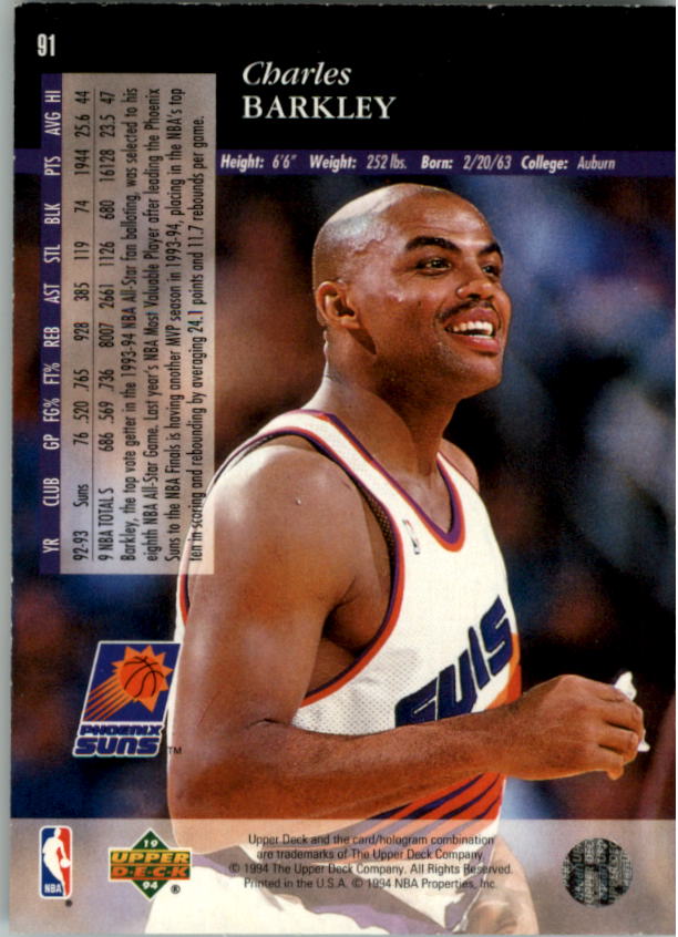 Sports Card Back