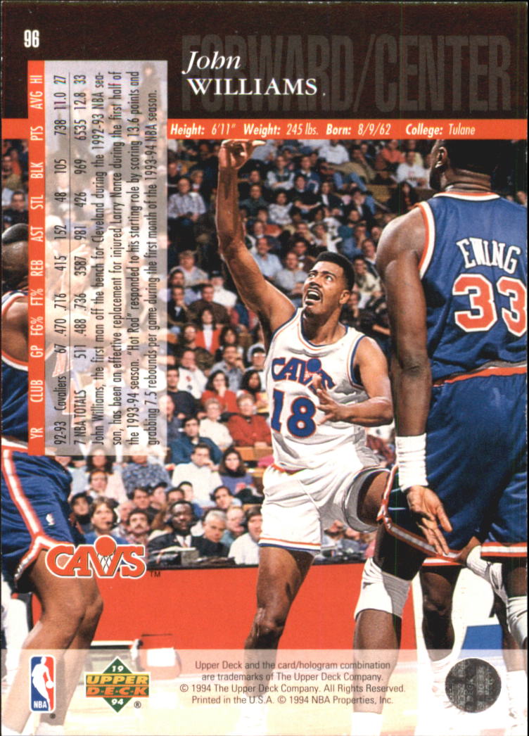 1993-94 Upper Deck Basketball Special Edition Electric Court Singles -You Choose - Picture 177 of 418