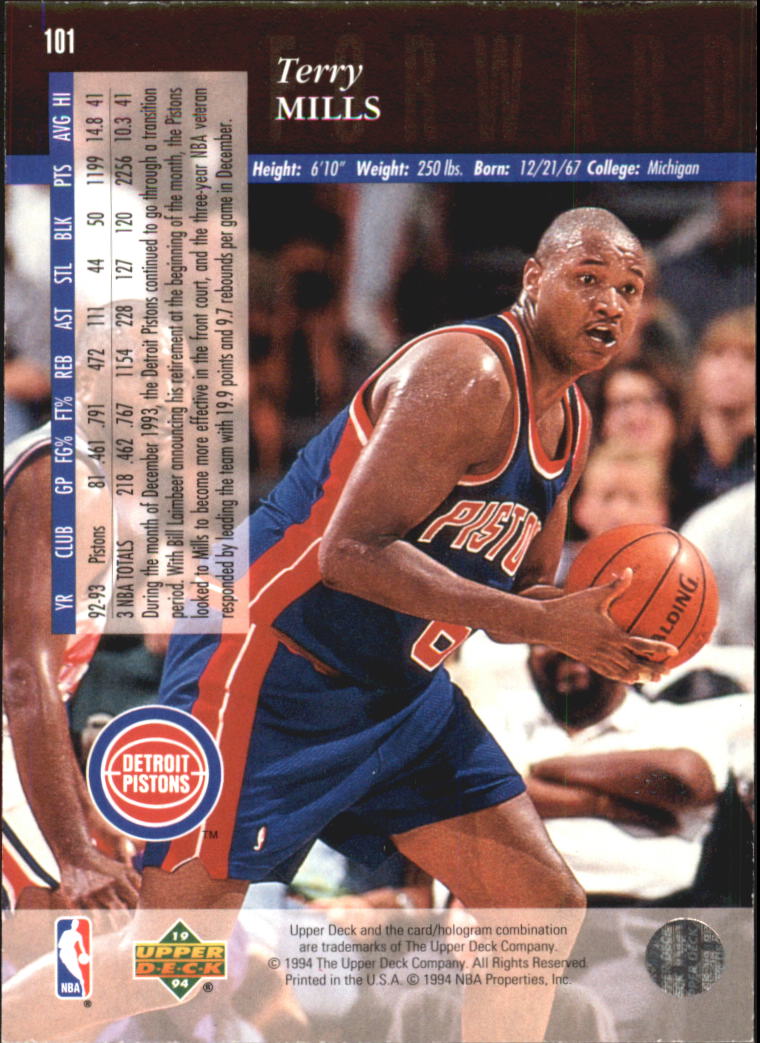 1993-94 Upper Deck Basketball Special Edition Electric Court Singles -You Choose - Picture 187 of 418