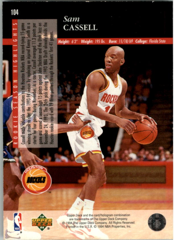 1993-94 Upper Deck Basketball Special Edition Electric Court Singles -You Choose - Picture 193 of 418