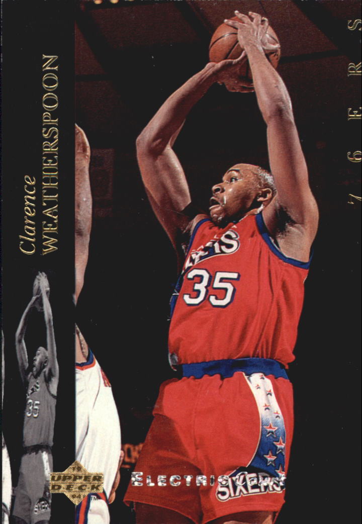 1993-94 Upper Deck SE Electric Court #110 Clarence Weatherspoon
