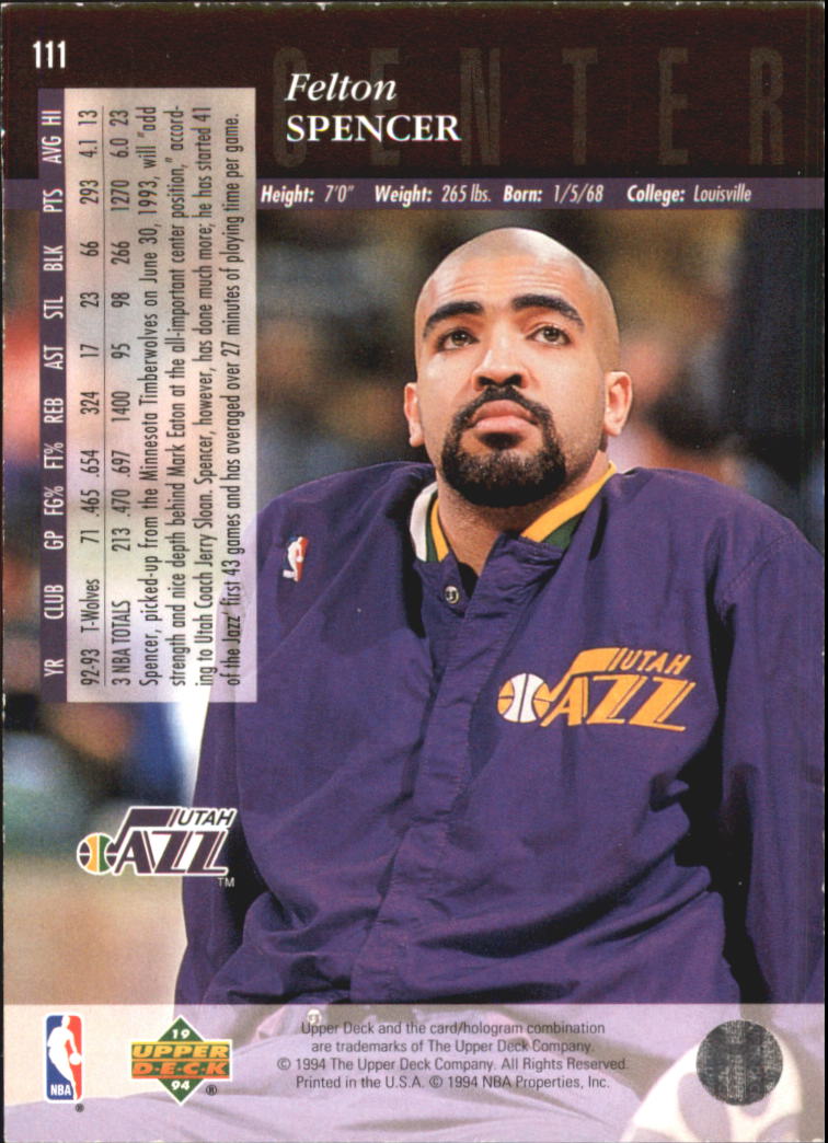 1993-94 Upper Deck Basketball Special Edition Electric Court Singles -You Choose - Picture 207 of 418