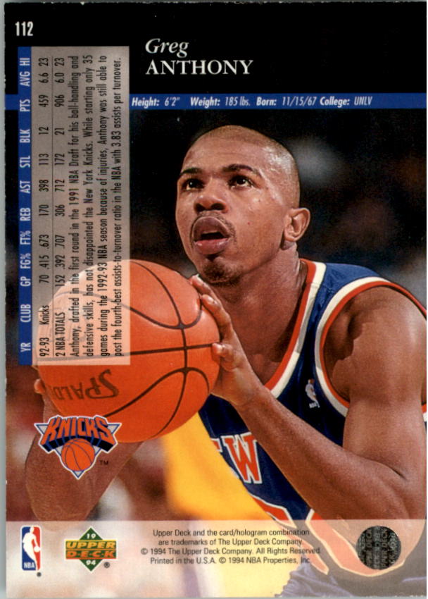 1993-94 Upper Deck Basketball Special Edition Electric Court Singles -You Choose - Picture 209 of 418