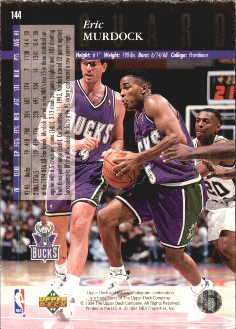 1993-94 Upper Deck Basketball Special Edition Electric Court Singles -You Choose - Picture 269 of 418