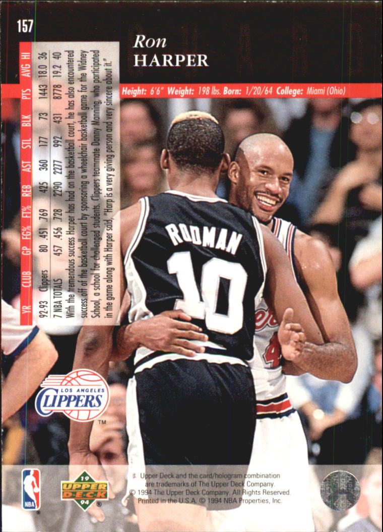 1993-94 Upper Deck Basketball Special Edition Electric Court Singles -You Choose - Picture 295 of 418