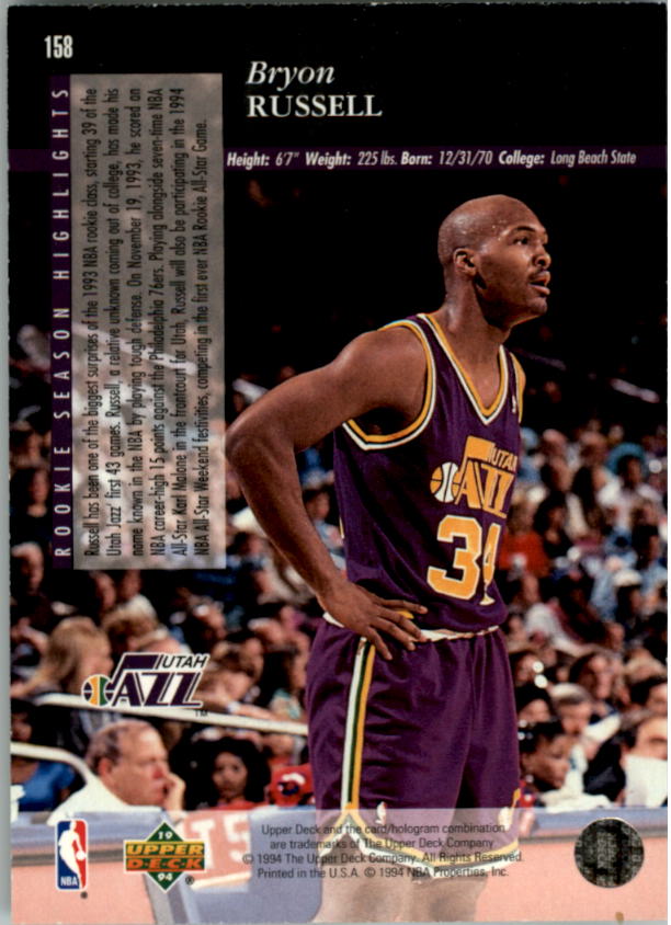 Sports Card Back