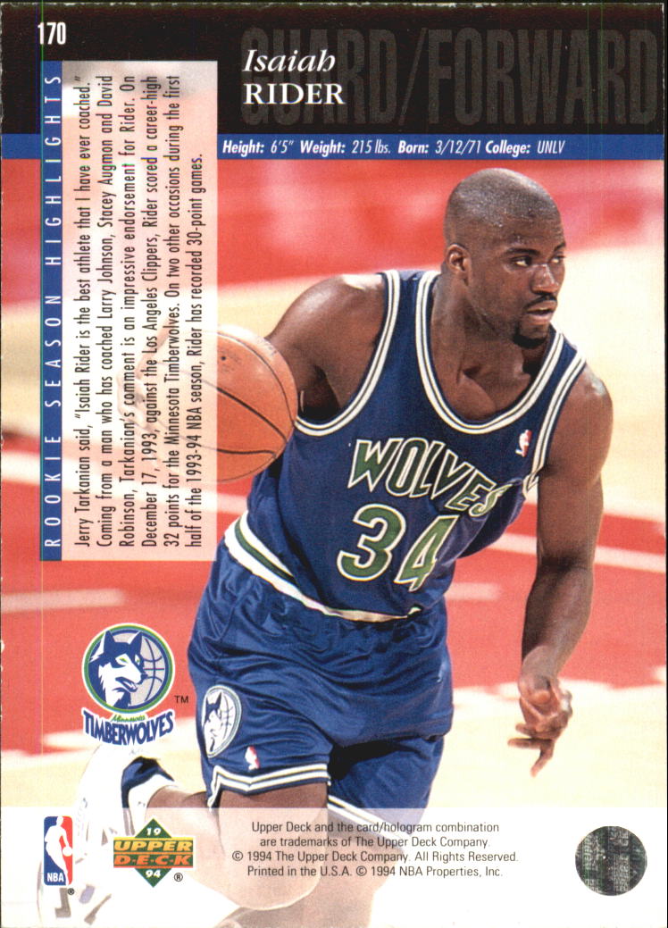 1993-94 Upper Deck Basketball Special Edition Electric Court Singles -You Choose - Picture 317 of 418