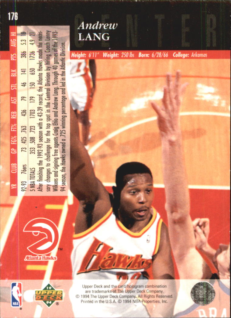 1993-94 Upper Deck Basketball Special Edition Electric Court Singles -You Choose - Picture 329 of 418