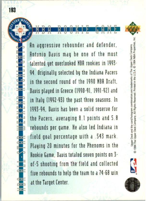 1993-94 Upper Deck Basketball Special Edition Electric Court Singles -You Choose - Picture 354 of 418