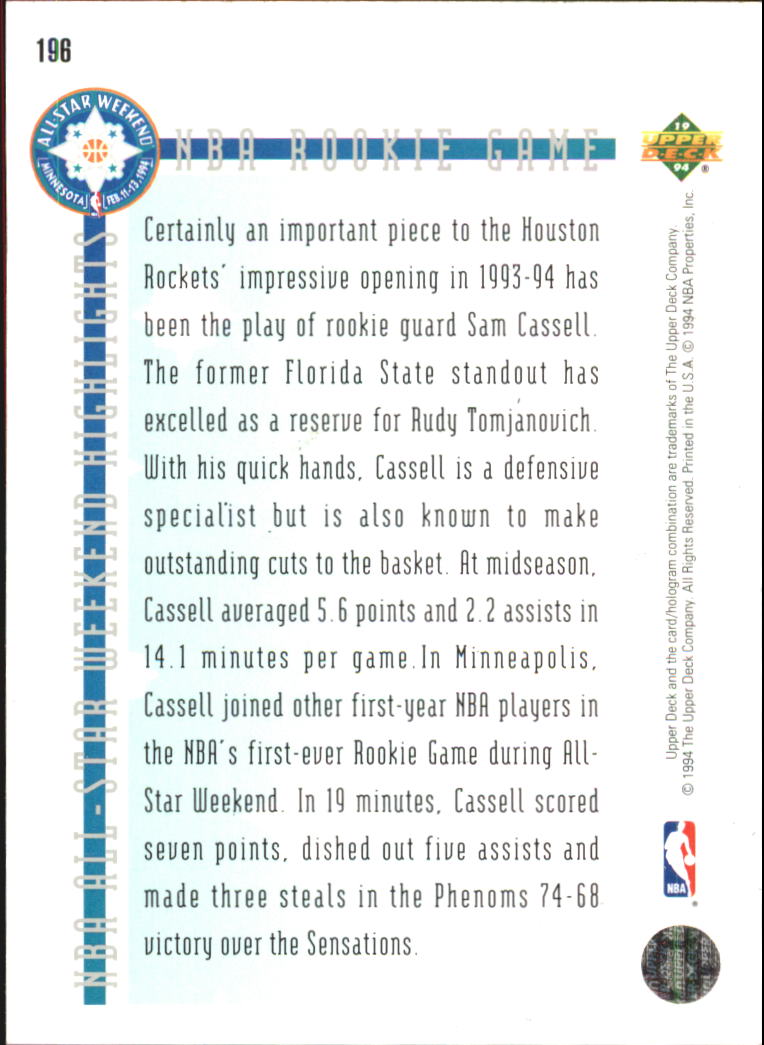 1993-94 Upper Deck Basketball Special Edition Electric Court Singles -You Choose - Picture 360 of 418