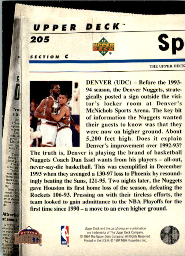 1993-94 Upper Deck Basketball Special Edition Electric Court Singles -You Choose - Picture 378 of 418
