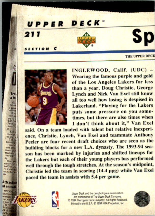 1993-94 Upper Deck Basketball Special Edition Electric Court Singles -You Choose - Picture 390 of 418