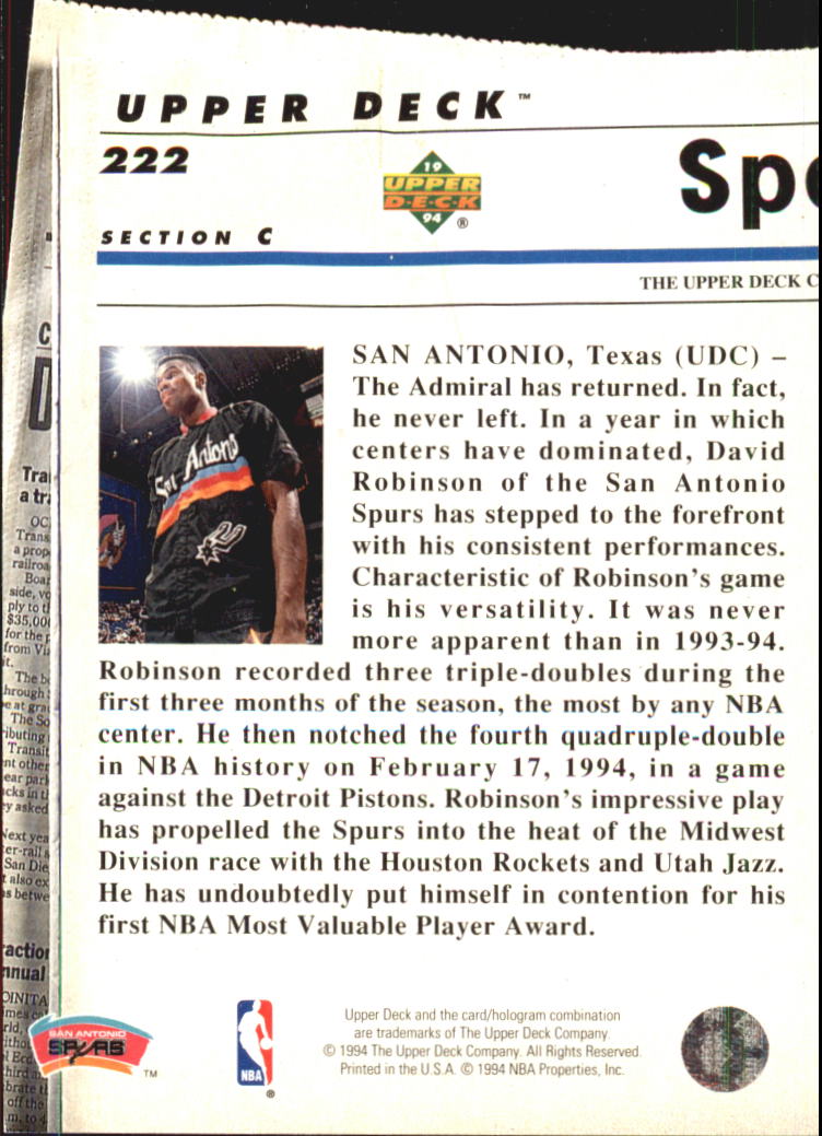 1993-94 Upper Deck Basketball Special Edition Electric Court Singles -You Choose - Picture 412 of 418