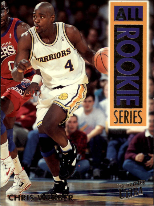 1993-94 Ultra All-Rookie Series #15 Chris Webber