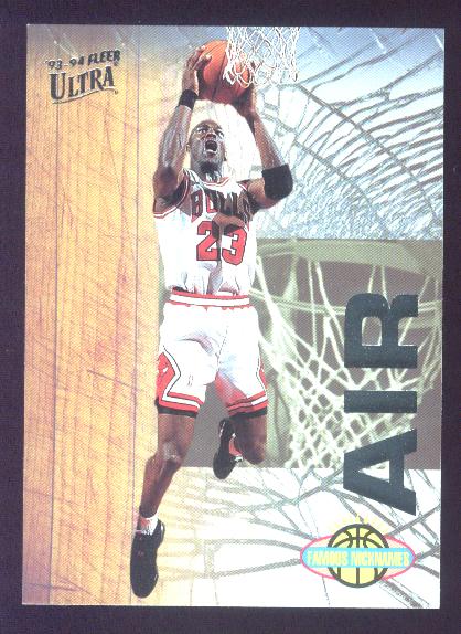 1993-94 Ultra Famous Nicknames #7 Michael Jordan