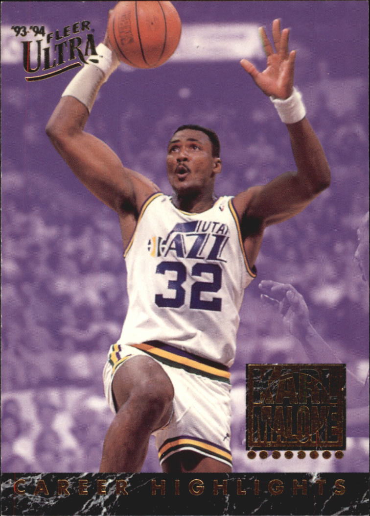1993-94 Ultra Karl Malone #2 Karl Malone/Summerfield - NM