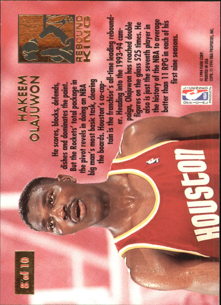 B5323- 1993-94 Ultra Basketball #s 251-375 +Inserts -You Pick- 15+ FREE US SHIP - Picture 318 of 320