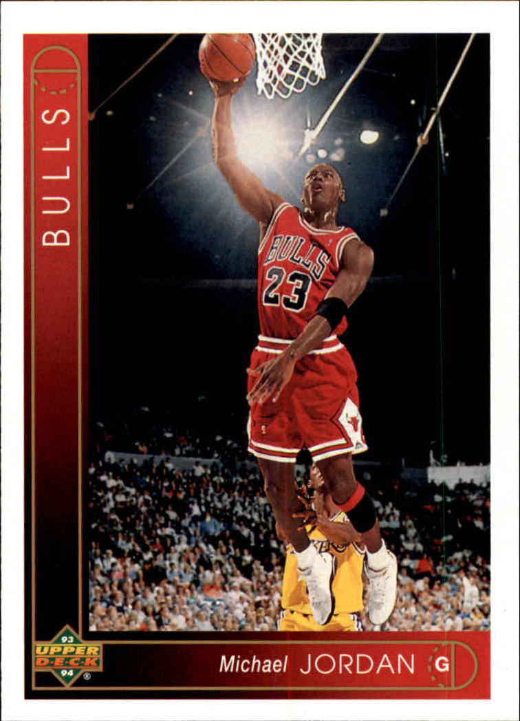 Michael Jordan 1993 Upper Deck Card #171