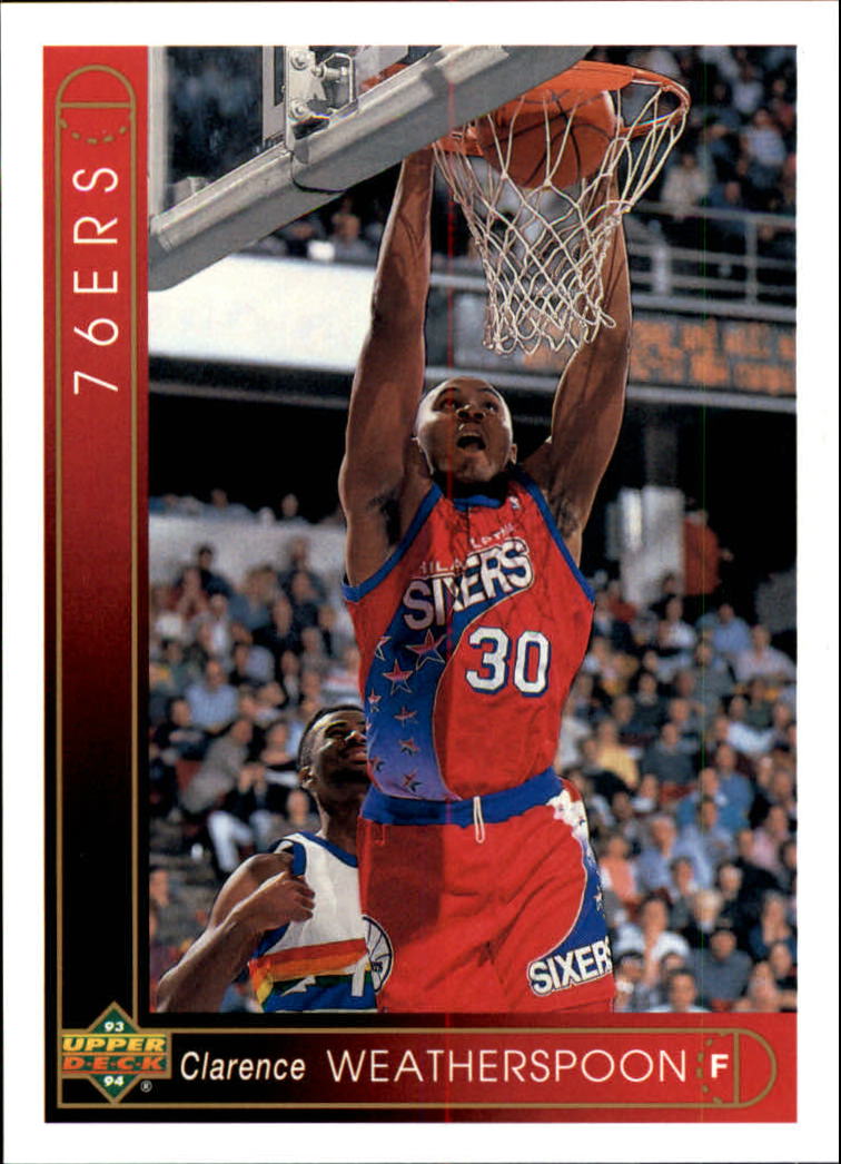 1993-94 Upper Deck #30 Clarence Weatherspoon