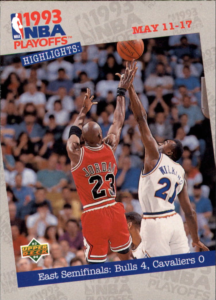1993-94 Upper Deck #187 Michael Jordan/Gerald Wilkins PO