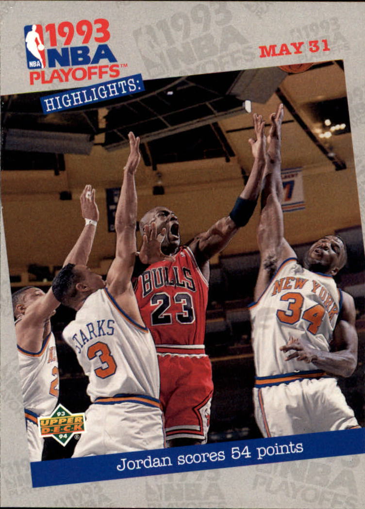 Michael Jordan 1993-94 Upper Deck 198 NBA Finals 