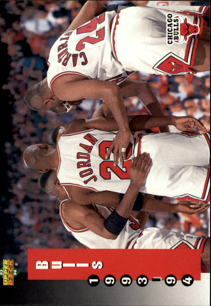 1993-94 Upper Deck #213 Chicago Bulls Sked/Michael Jordan