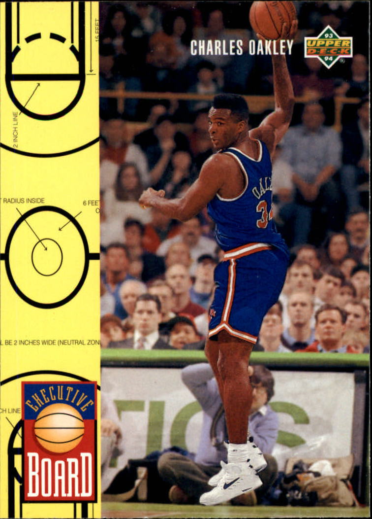 1986 Fleer #81 CHARLES OAKLEY Chicago Bulls Rookie Basketball Card RC NM-MT  8