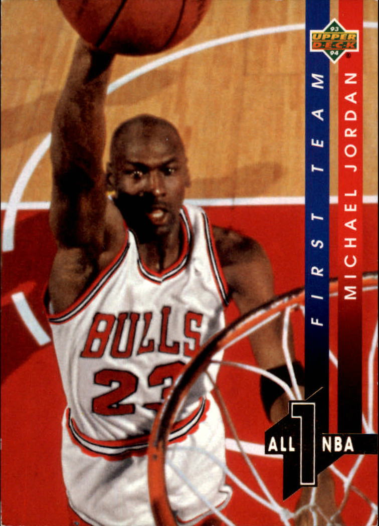 1993-94 Upper Deck All-NBA #AN4 Michael Jordan