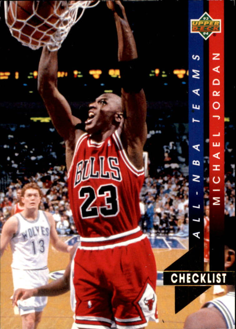 1993-94 Upper Deck All-NBA #AN15 Michael Jordan CL
