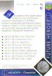 1993-94 Upper Deck Future Heroes #NNO LaPhonso Ellis CL/Christian Laettner back image