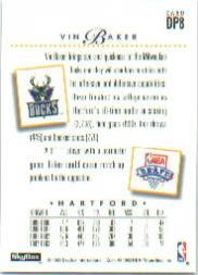 1993-94 SkyBox Premium Draft Picks #DP8 Vin Baker back image
