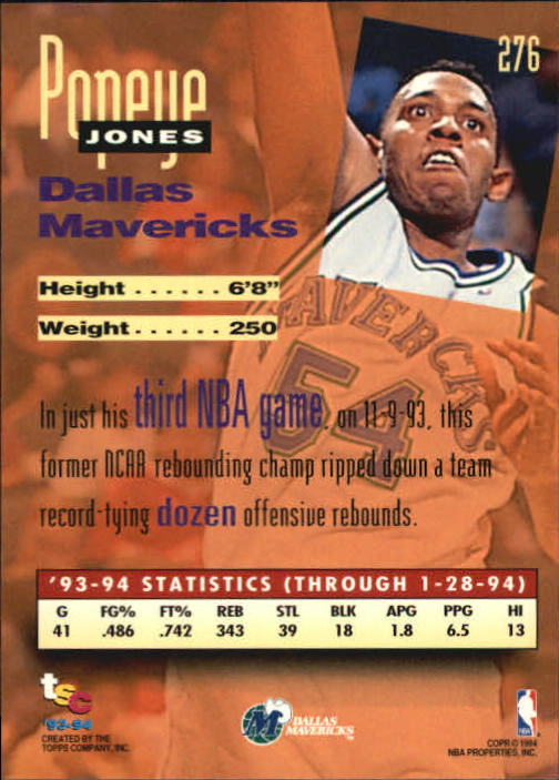 Sports Card Back
