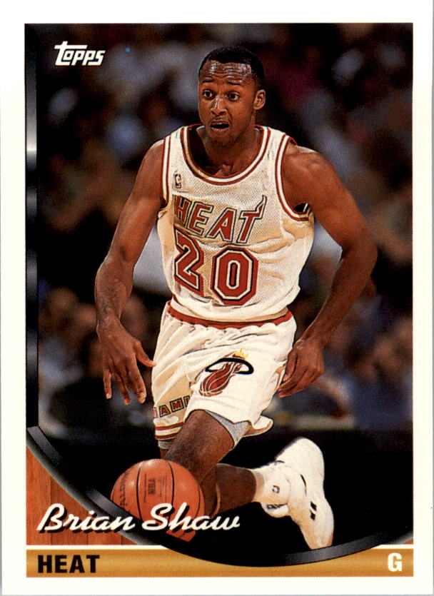 1993-94 Topps #44 Brian Shaw - NM