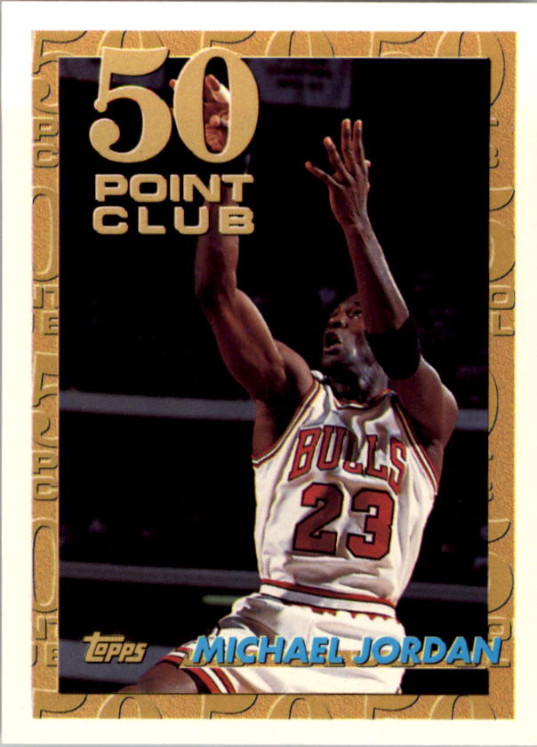 1993-94 Topps #64 Michael Jordan 50P