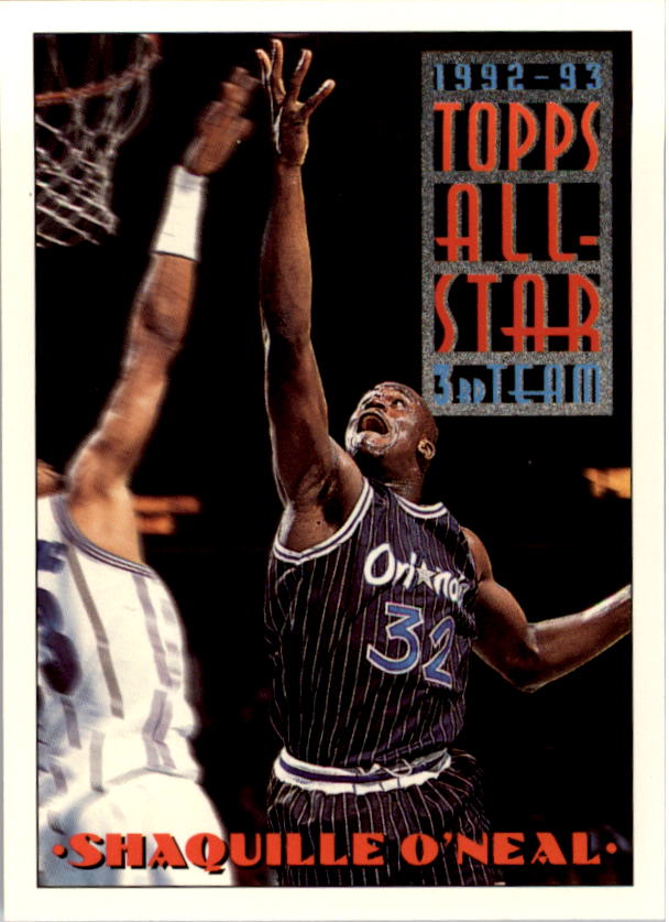 1993-94 Topps #134 Shaquille O'Neal AS