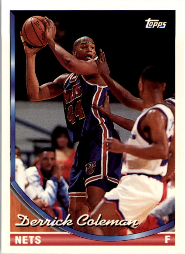 1993-94 Topps #166 Derrick Coleman