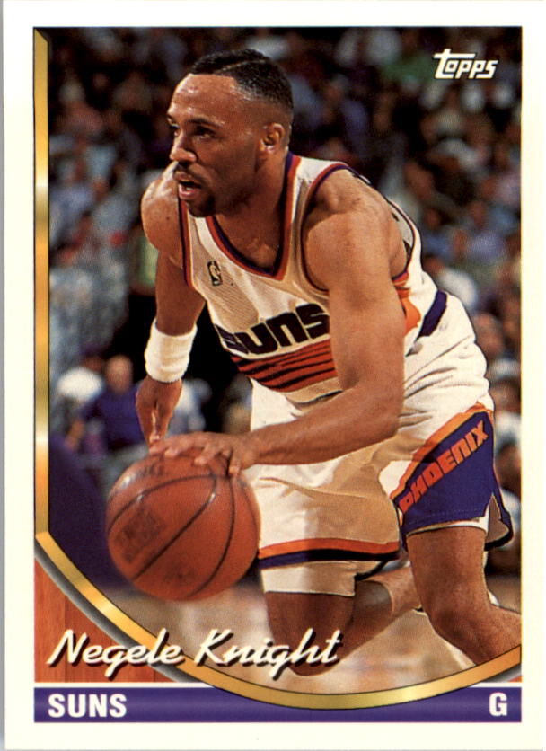 1993-94 Topps #167 Negele Knight - NM-MT