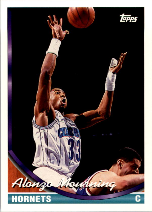 1993-94 Topps #170 Alonzo Mourning
