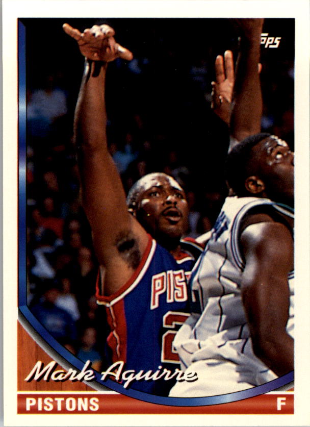 1993-94 Topps #185 Mark Aguirre