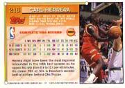 1993-94 Topps #216 Carl Herrera back image