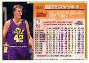 1993-94 Topps #220 Tom Chambers back image