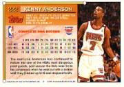1993-94 Topps #222 Kenny Anderson back image