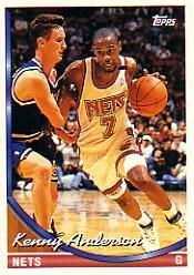 1993-94 Topps #222 Kenny Anderson