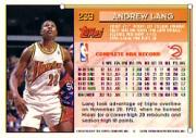 1993-94 Topps #239 Andrew Lang back image