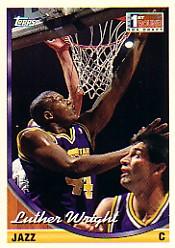 1993-94 Topps #244 Luther Wright
