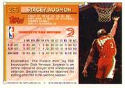 1993-94 Topps #265 Stacey Augmon UER/(Listed with Heat in stats) back image