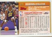 1993-94 Topps #279 Karl Malone back image