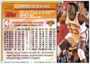 1993-94 Topps #300 Patrick Ewing back image