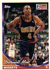 1993-94 Topps #315 Darnell Mee RC