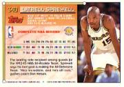 1993-94 Topps #340 Latrell Sprewell back image